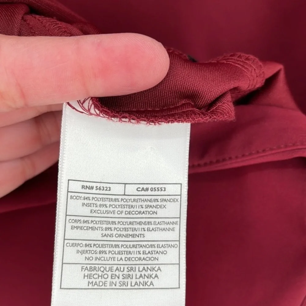 Nike Clima-Fit‎ Full Zip Golf Jacket (Men's Medium) Maroon